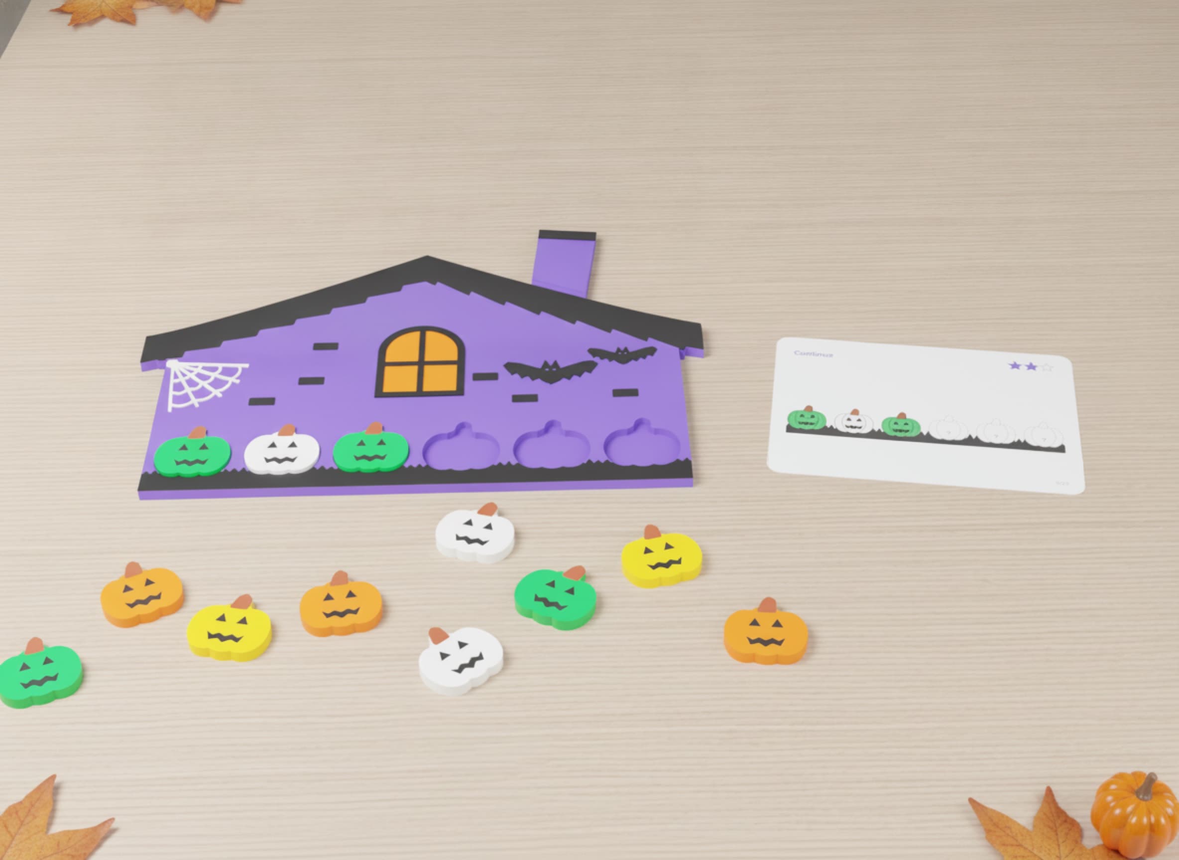 Jeu de suites d'Halloween pour enfants — photo 1 sur 2